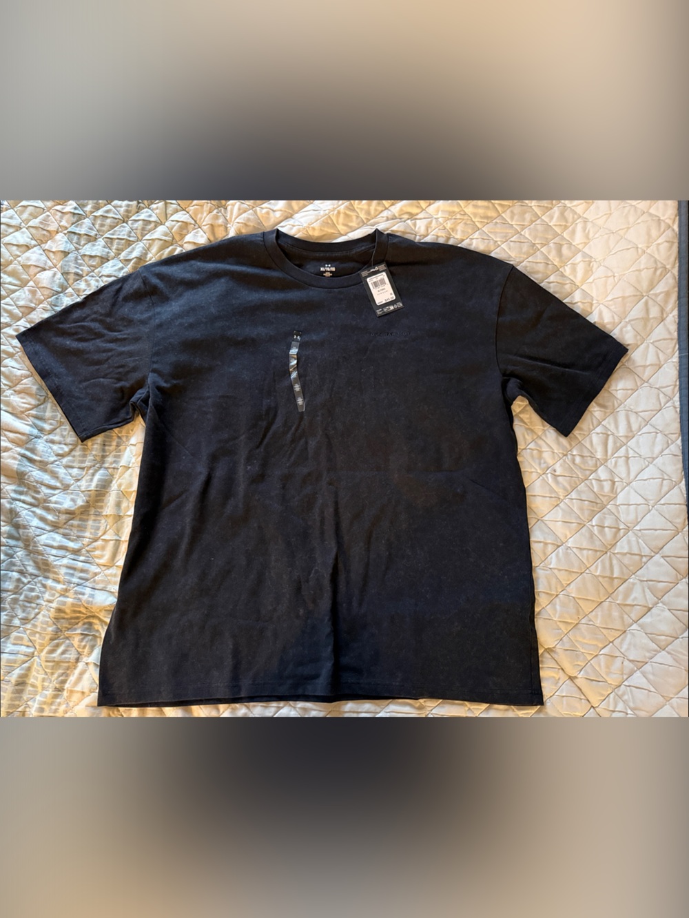 Under Armour Men's Black Short-Sleeve Crew Tee